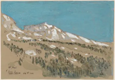 Mount Hood, Oregon av Childe Hassam