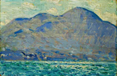 Mount Beacon vid Newburgh av Childe Hassam