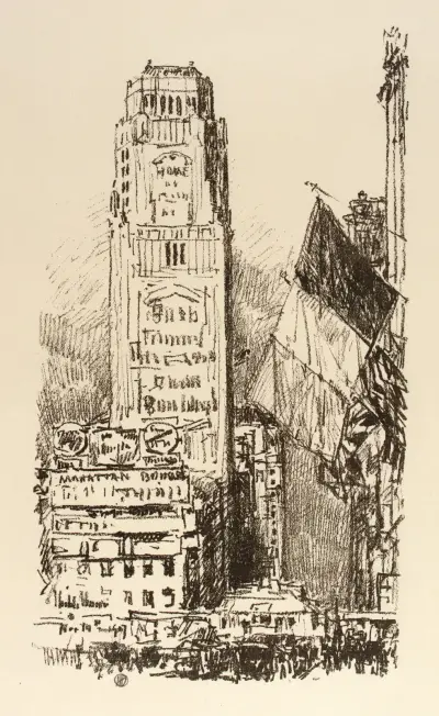 New York Bouquet von Childe Hassam