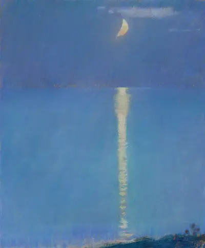 Nocturne av Childe Hassam