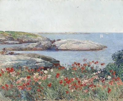 Mohnblumen, Isles of Shoals von Childe Hassam