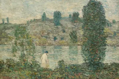 Sommareftermiddag av Childe Hassam