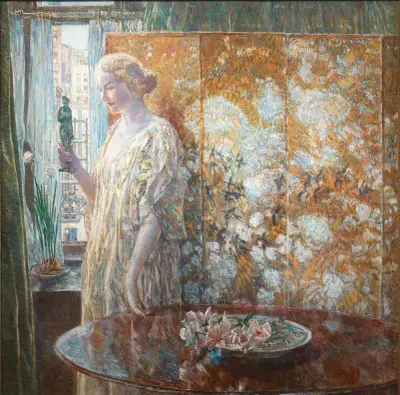 Tanagra (The Builders, New York) von Childe Hassam