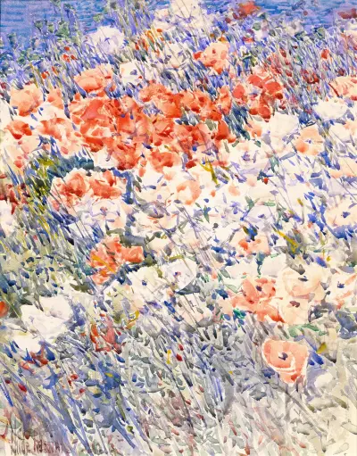 Der Inselgarten von Childe Hassam