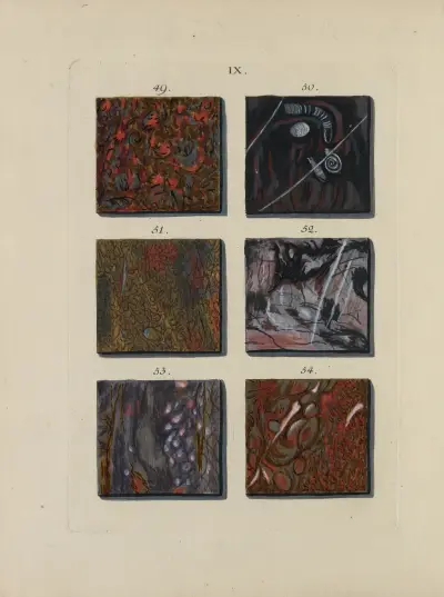 Afbeelding der marmor soorten Pl.010 av Jan Christiaan Sepp