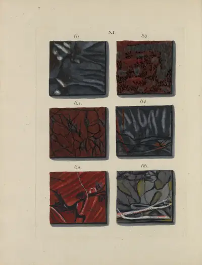 Avbildning av marmorsorter Pl.012 av Jan Christiaan Sepp