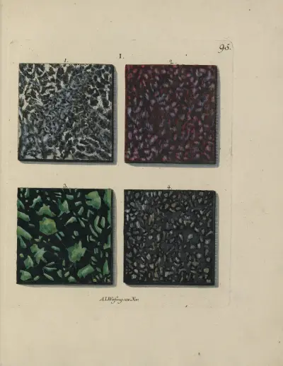 Afbeelding der marmor soorten Pl.095 av Jan Christiaan Sepp