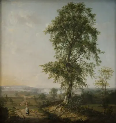 Landscape with a Big Tree von Johan Christian Dahl