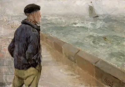 En fransk sjöman av Christian Krohg