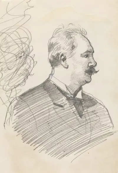 Johan Svendsen av Christian Krohg