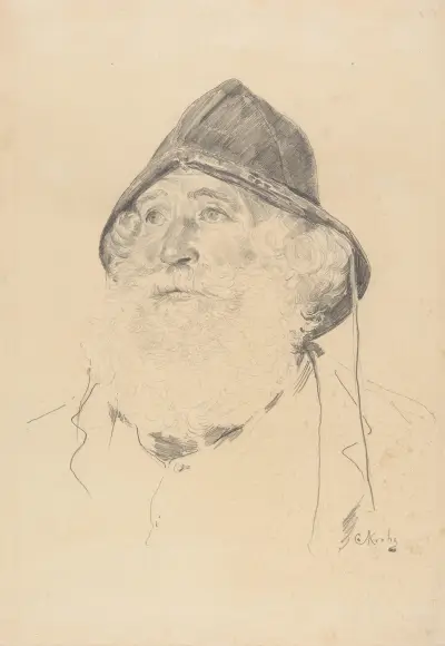 Los Niels Larsen av Christian Krohg