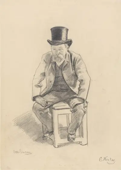 Otto Sinding av Christian Krohg