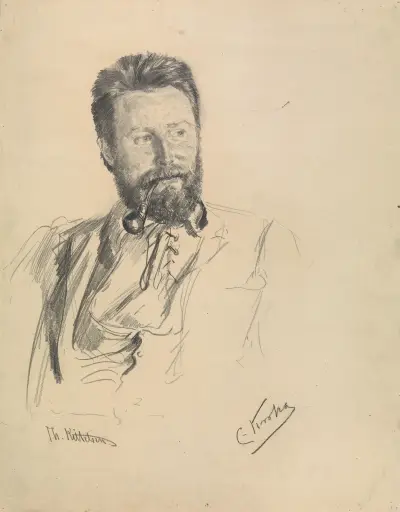 Theodor Kittelsen av Christian Krohg