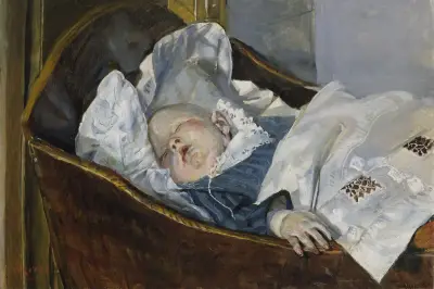Tulla, the Artist’s Grandchild av Christian Krohg