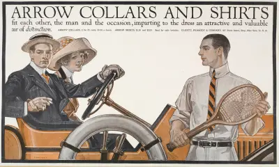 Arrow collars & shirts av Joseph Christian Leyendecker