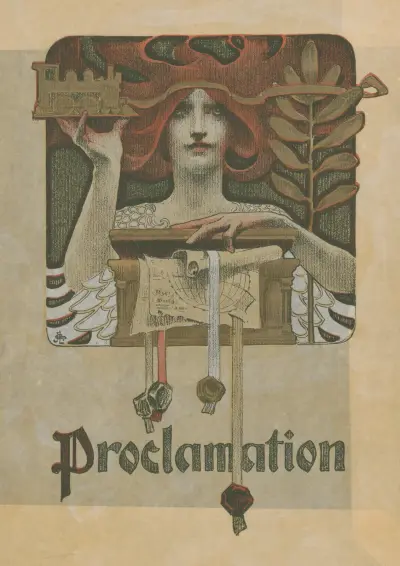 Proclamation av Joseph Christian Leyendecker