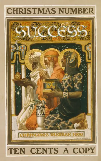 Success, julnummer av Joseph Christian Leyendecker