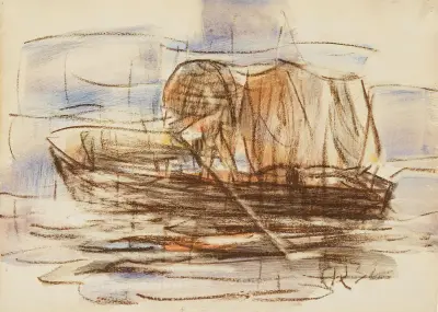 Am Lago Maggiore von Christian Rohlfs