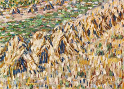 Kornpuppen im Kornfeld av Christian Rohlfs
