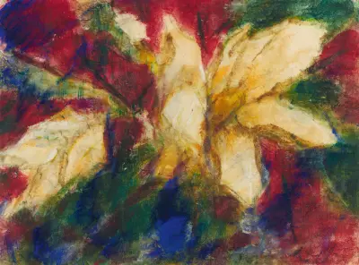 Magnolien av Christian Rohlfs