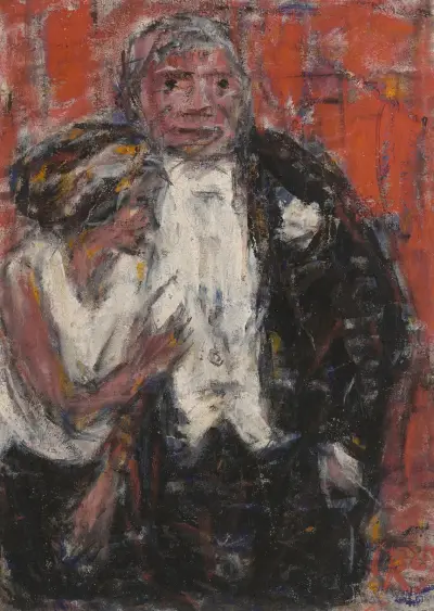 Paar, 1929 von Christian Rohlfs