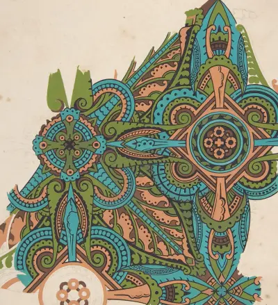 Designová kresba, 1883 – Nr. 13, Christopher Dresser