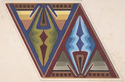 Design drawing, 1883 – nr 2 av Christopher Dresser