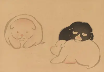 Kōrin gafu, Pl.08 von Hōchū Nakamura