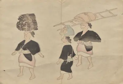The Kōrin Picture Book Pl.10 av Hōchū Nakamura
