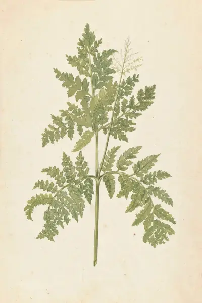 Främmande växter, plansch 113 av Claude Aubriet