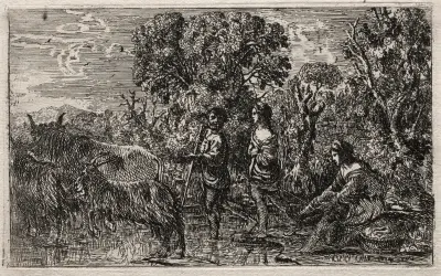 Die Furt von Claude Lorrain