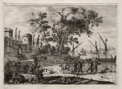 The Draughtsman av Claude Lorrain