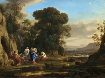 Parisdomen av Claude Lorrain
