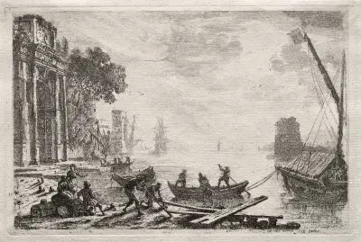 Solnedgången av Claude Lorrain