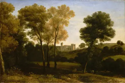 Blick auf La Crescenza von Claude Lorrain