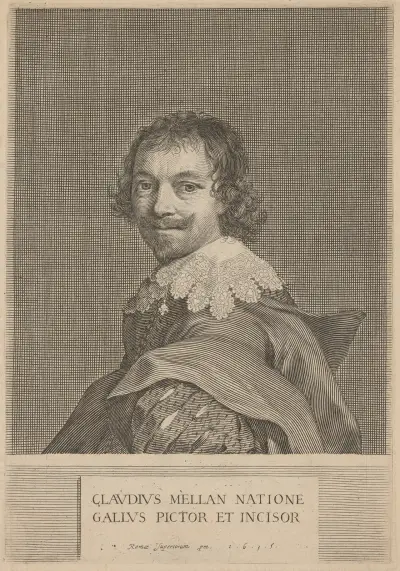 Claude Mellan, French painter and engraver av Claude Mellan