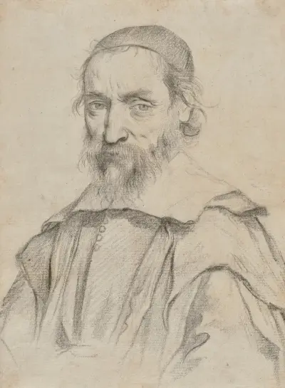 Portrait of Nicolas-Claude Fabri de Peiresc av Claude Mellan