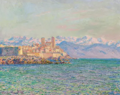 Antibes, Le Fort av Claude Monet