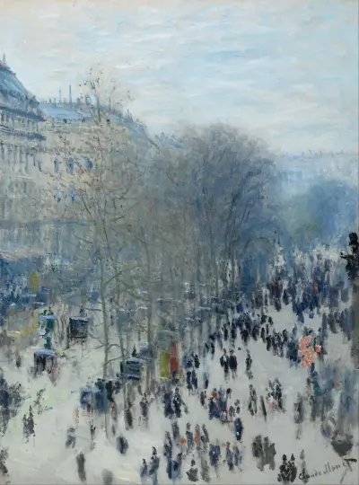 Boulevard des Capucines av Claude Monet