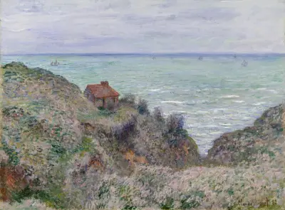 Cabin of the Customs Watch av Claude Monet