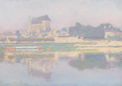 Église de Vernon, Soleil av Claude Monet