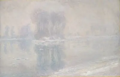 Ice Floes av Claude Monet