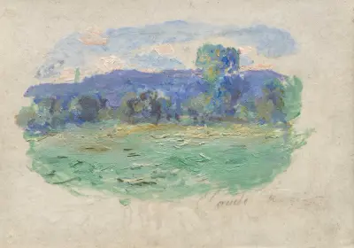 La Seine à Port-Villez av Claude Monet