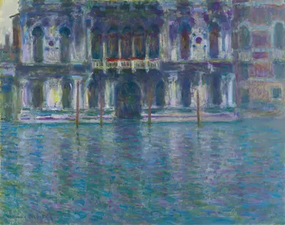 Le Palais Contarini av Claude Monet