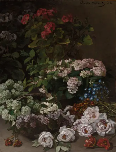 Spring Flowers av Claude Monet