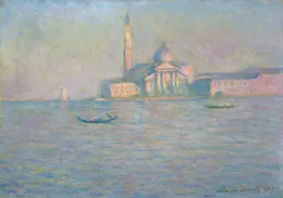 The Church of San Giorgio Maggiore, Venice av Claude Monet