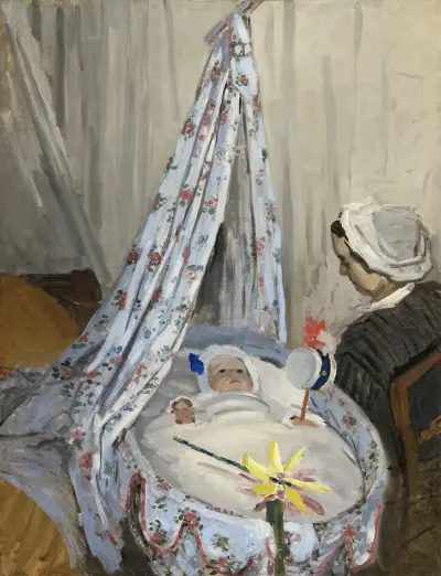 The Cradle – Camille with the Artist’s Son Jean av Claude Monet