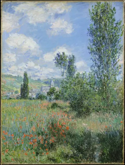 View of Vétheuil, 1880 – nr 2 av Claude Monet