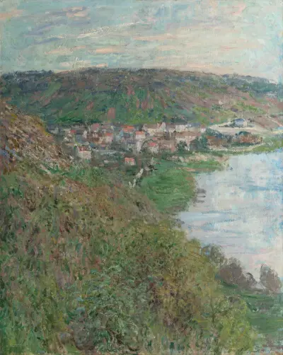 View of Vétheuil, 1880 – nr 1 av Claude Monet