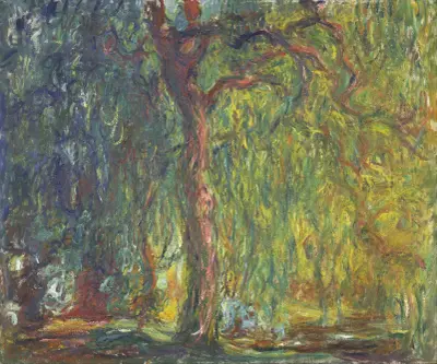 Weeping Willow av Claude Monet